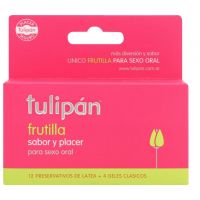 Preservativo de Látex Sabor Frutilla x 12 un