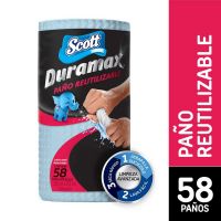 Rollo Paños Scott Duramax Azul x 58 paños