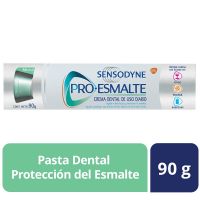 Sensodyne Pro-Esmalte Crema Dental de Uso Diario para dientes sensibles y Protección Contra la Erosión Ácida, 90g
