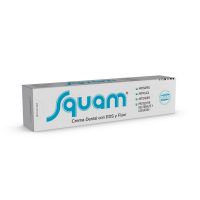 Crema Dental Squam anticaries y protector de esmalte con Eds y Flúor x 120 gr